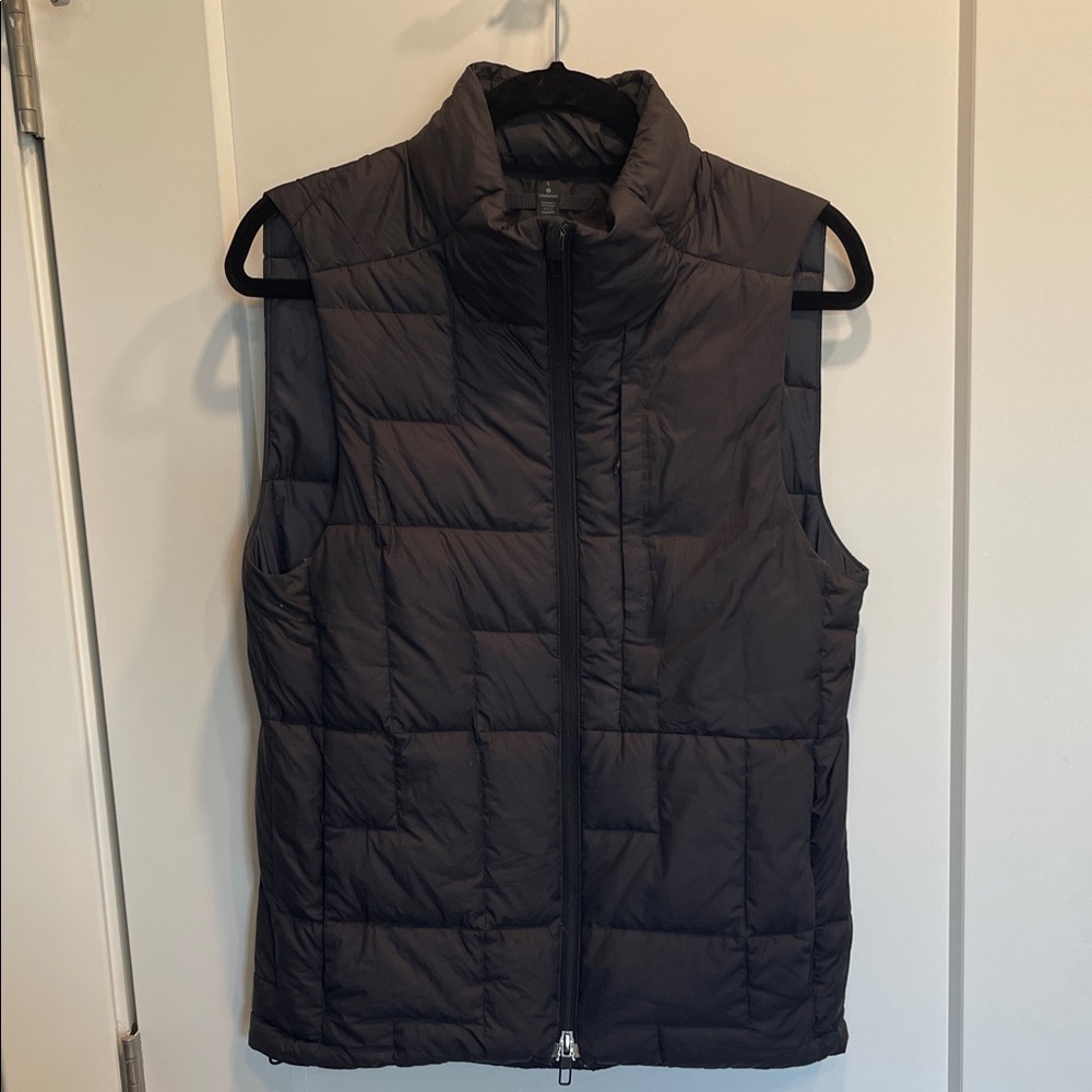 Lululemon Black Quilted Down Filled Vest